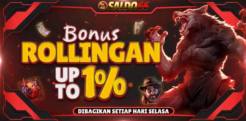 Saldo66 Menang Lebih Banyak Dengan Bonus Rollingan 10%
